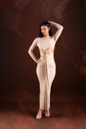 Dekamana Maxi Dress Long Sleeve